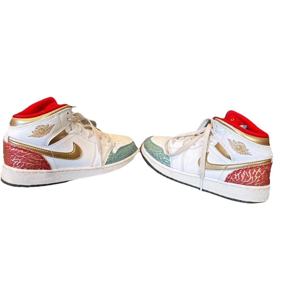 Limited Edition Rare Nike Air Jordan 1 Mid NC To Chi 2023  FB2212-100 Size  4.5 - Picture 2 of 12